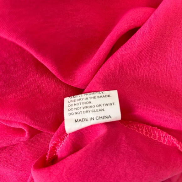 Hot pink shift dress size 2x - Picture 7 of 7